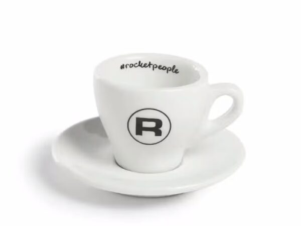 White espresso cup